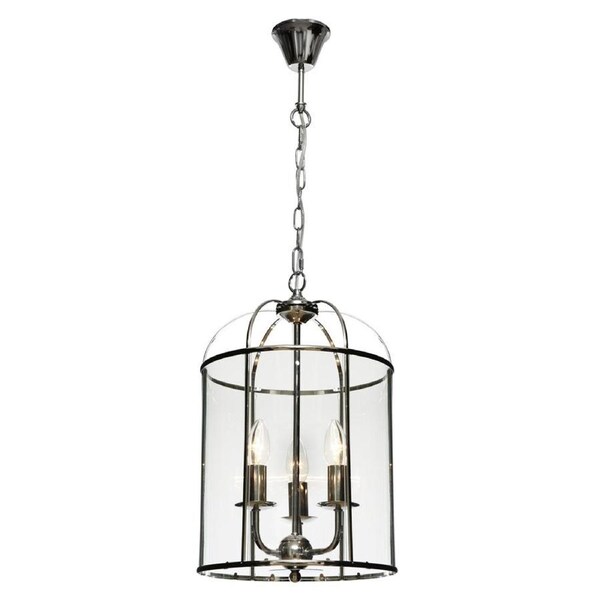 Clovelly 3lt Pendant Light Chrome
