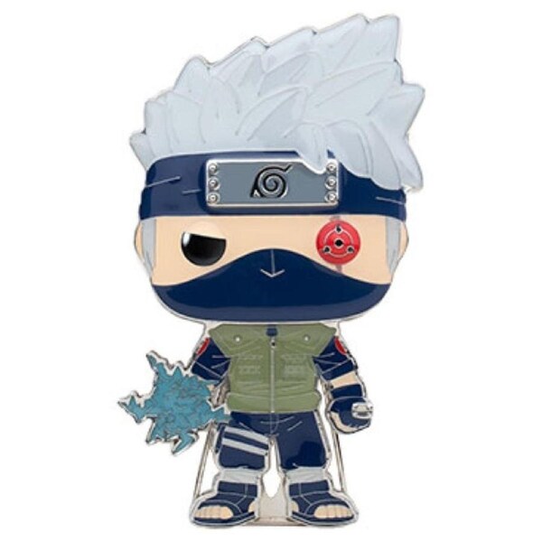 Shonen Jump Naruto Shippuden Kakashi Lightning Blade #15 Pop! Enamel Pin 10cm
