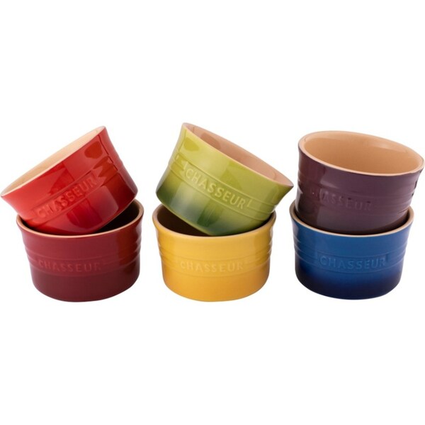 Chasseur Macaron Vivid Ramekin 6 Piece Set