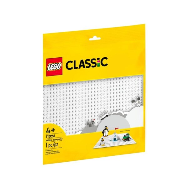 LEGO 11026 White Baseplate - Classic 4+