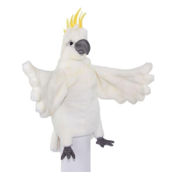 Hansa - Cockatoo Puppet 43cm
