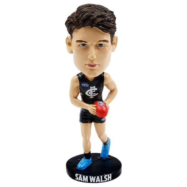 Carlton Blues Sam Walsh AFL Bobblehead Collectible Bobble Head Statue