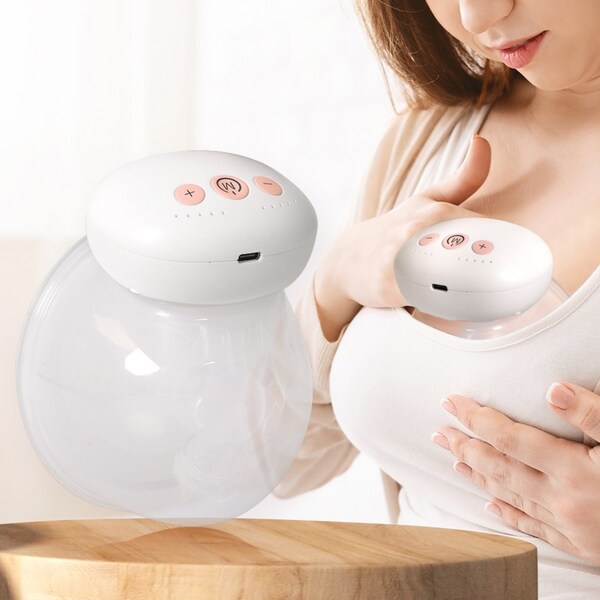 Traderight Portable Electric Breast Pump Wearable USB Silent Hands-Free Automatic Milker