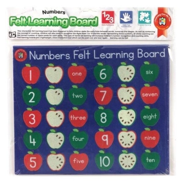 Learning Can Be Fun - Felt Learning Board Numbers