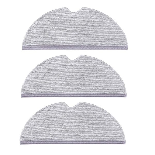 3x Microfiber Mopping Cloths for Roborock S6, S5, Q7, E35 & E20