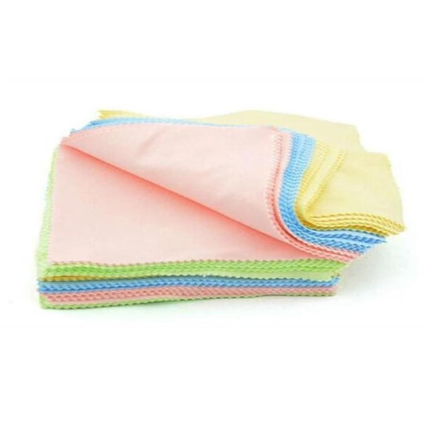 20pcs Microfiber Phone Screen Camera Lens Glasses Cleaner Cleaning Cloth Towel Small
