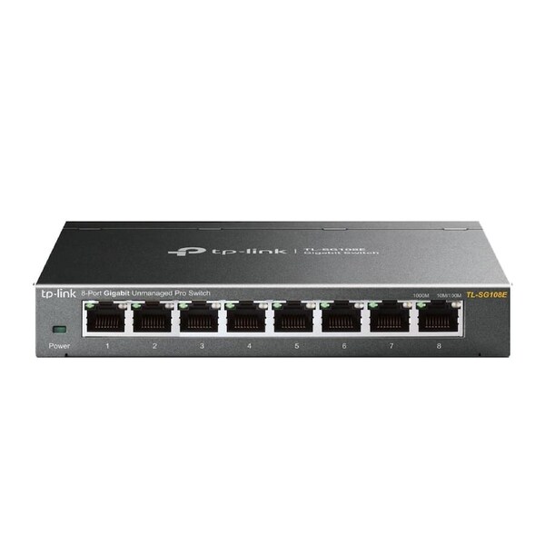 TP-Link TL-SG108E 8-Port Gigabit Easy Smart Switch