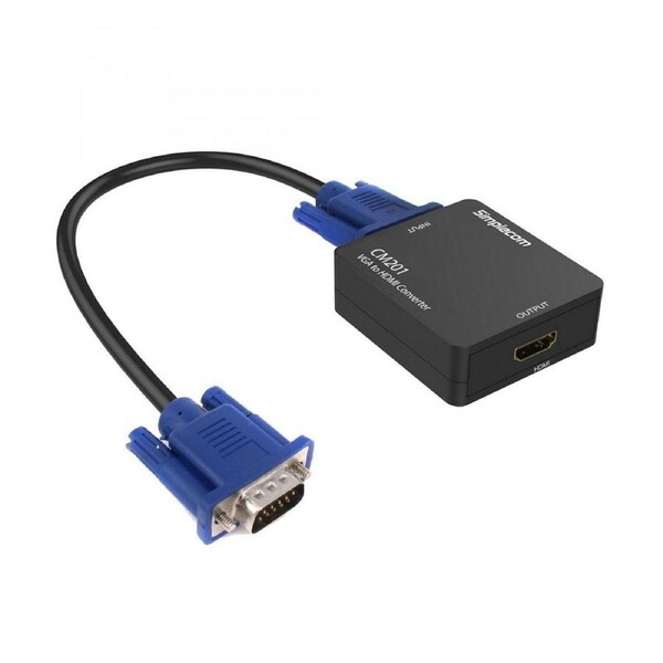 Simplecom FHD 1080P VGA to HDMI Converter with Audio [CM201]