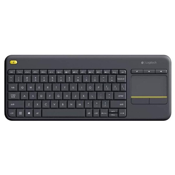 Logitech K400 Plus Wireless Touch Keyboard Black [920-007165]