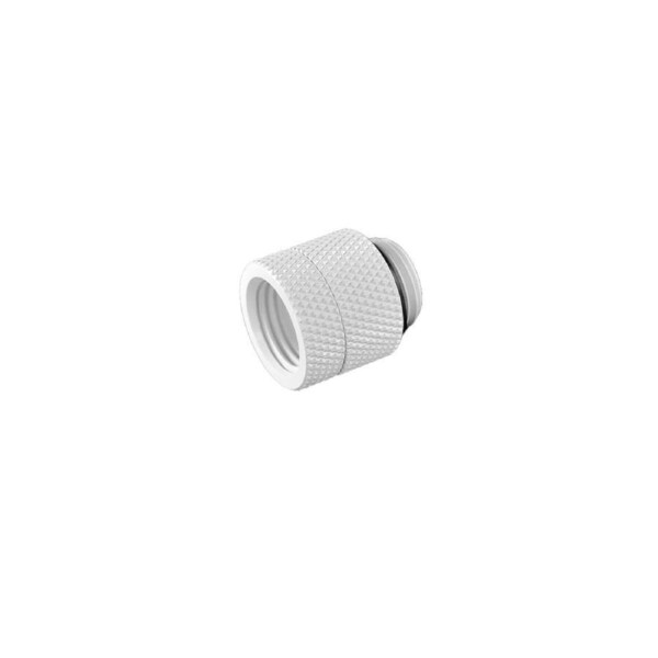 Bitspower G1/4" Deluxe White Anti-Twist Adapter [BP-DWDR-C]