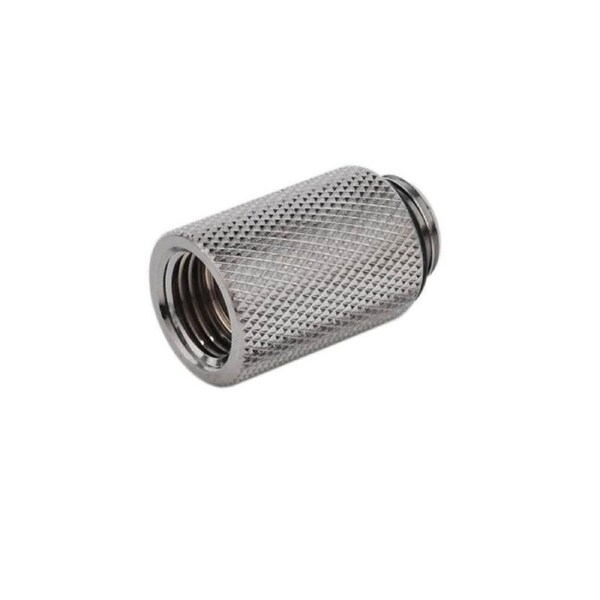 Bitspower G1/4" Silver Shining IG1/4" Extender-25MM [BP-WTP-C62]