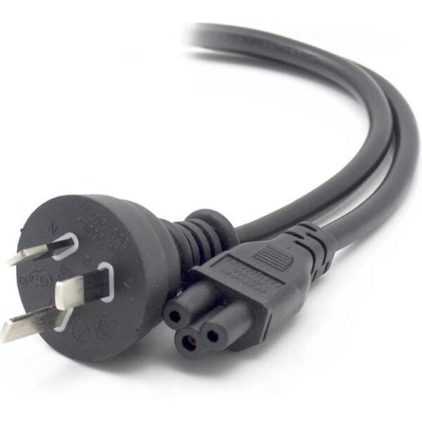 Alogic 0.5m Aus 3 Pin Mains Plug to IEC C5 Male to Female [MF-AUS3PC5-0.5]