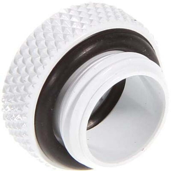 Bitspower G1/4" Deluxe White Multi-Link Adapter-Mini [BP-DWWP-C48]