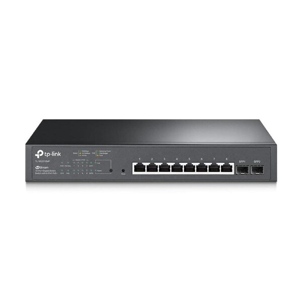 TP-Link SG2210MP JetStream 10-Port Gigabit Smart Switch With 8-Port PoE+ [TL-SG2210MP]