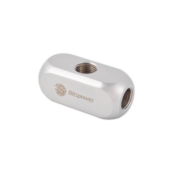Bitspower Silver Shining Multi-F Block (Inner G1/4 X5) [BP-MTFMB]