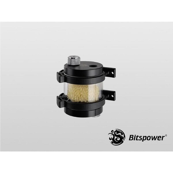 Bitspower Water Tank Z-Multi 50 V2 (Clear Body And POM Version) [BP-WTZM50PV2-CLBK]