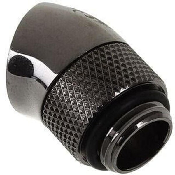 Bitspower G1/4" Black Sparkle Rotary 30-Degree IG1/4" Extender [BP-BS30R]