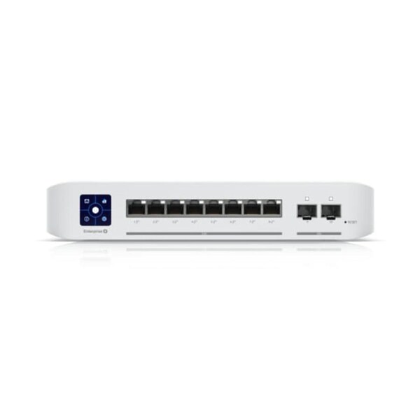 Ubiquiti Enterprise 8-Port 2.5GbE PoE+ Switch with 2x 10G SFP+ Ports [USW-Enterprise-8-PoE]