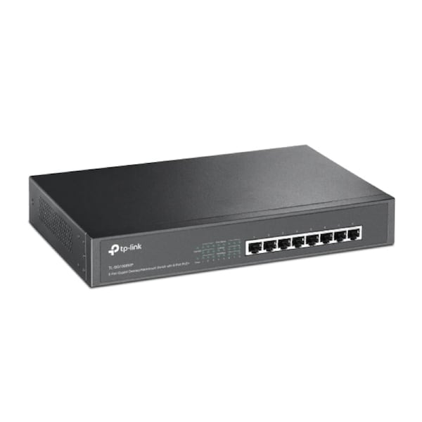 TP-Link TL-SG1008MP 8-Port Gigabit Desktop/Rackmount Switch With 8-Port PoE+