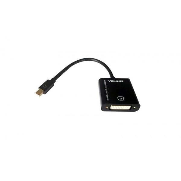 Volans PASSIVE Mini DisplayPort 1.2 to DVI (4K) Adapter [VL-PMDPD]