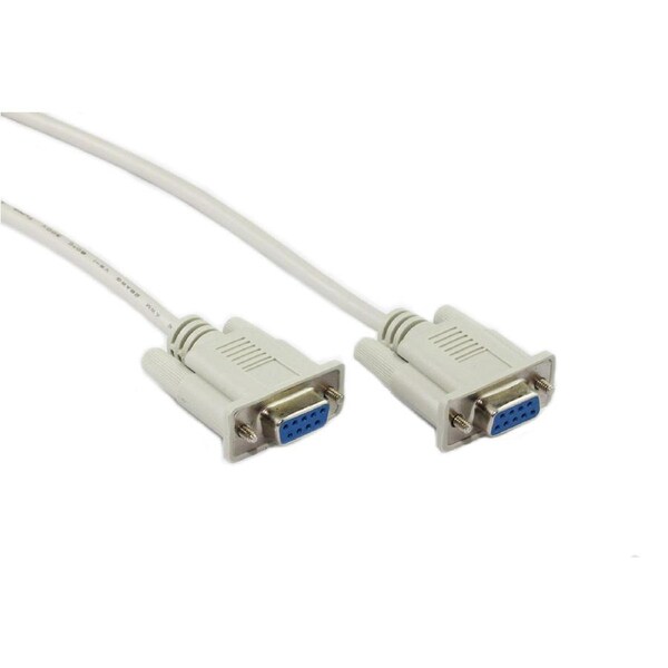 1M DB9F/DB9F Null Modem Cable [CB-NM-02]