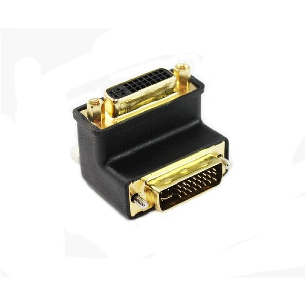 DVI-I 29Pin M/F Right Angle Adaptor [CB-DVI-58]