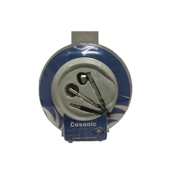 Cosonic F-120 Stereo Earphone - Silver [F-120C]