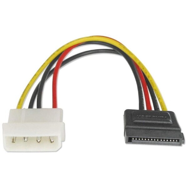Astrotek SATA Power Cable 15cm 4p M to 15p Fem [AT-SATA-PWR]