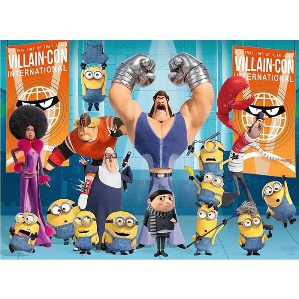 Ravensburger - Gru and the Minions Puzzles 100pc