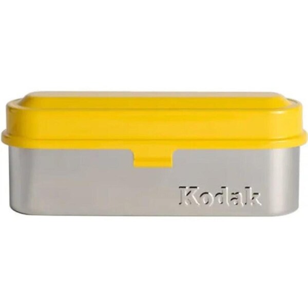 Kodak Film Case 135 - Yellow/Silver