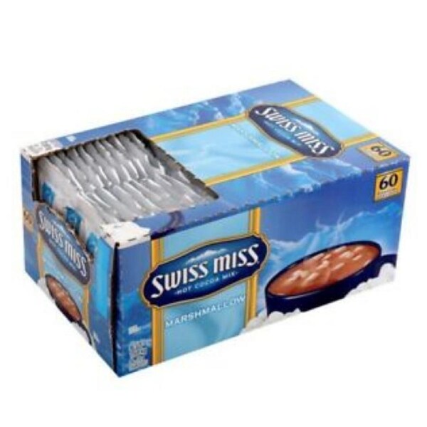 Swiss Miss Hot Cocoa Mix with Marshmallows 60 envelopes 1.68kg