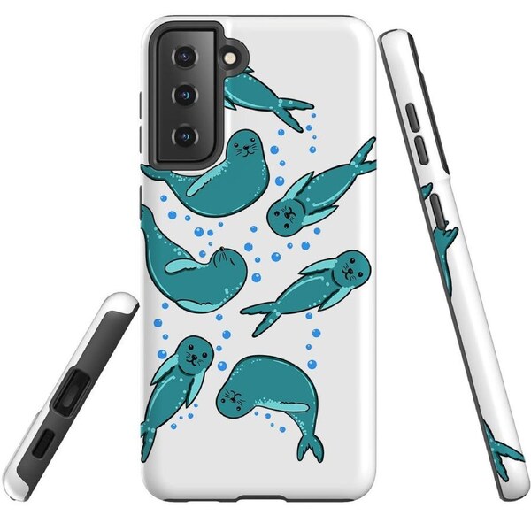 For Samsung Galaxy S22+ Plus Case, Armour Cover, Baby Seals