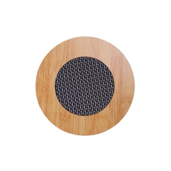 Yesjoy Anti-Slipery Round Bamboo Pot Bowl Plate Heat-resistant Mat W0089 17cm - Assorted