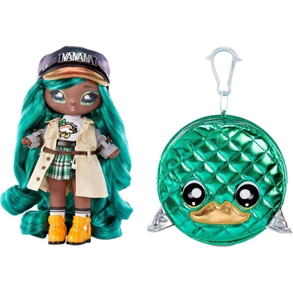 Na! Na! Na! Surprise 2-In-1 Glam 19cm Mallory DuckIngton Fashion Doll Kids 6y+
