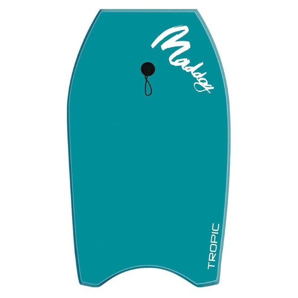 Maddog Peak Handled Grip Lightweight Bodyboard Water Sports/Beach Sky Green 41"
