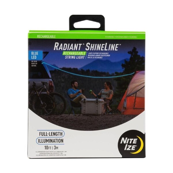 Nite Ize LED Radiant Rechargeable ShineLine - Blue / Blue