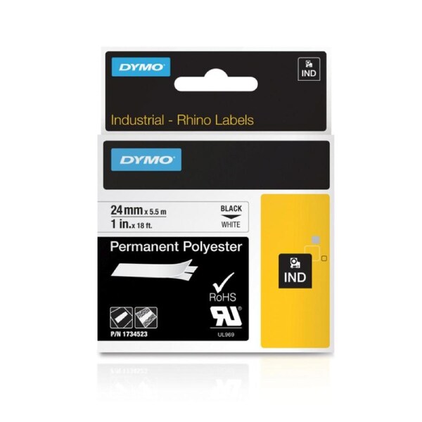 DYMO Rhino 24mm Perm Poly Tape