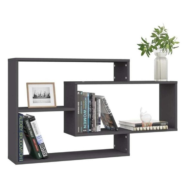 Floating Shelf Display Furniture Wall Mounted 3-Shelves Rack Hanging Organiser