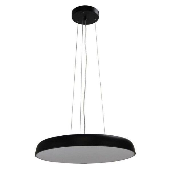 Madison 56cm Dimmable LED Pendant Light Black