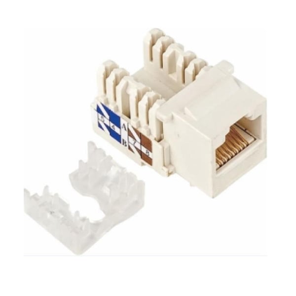 Astrotek CAT5e UTP Network Keystone Jack for Socket kit 10ps per pack Poly Bag White LS