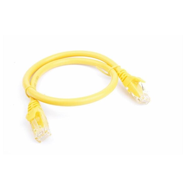 8Ware CAT6A Cable 0.25m (25cm) - Yellow Color RJ45 Ethernet Network LAN UTP Patch Cord Snagless