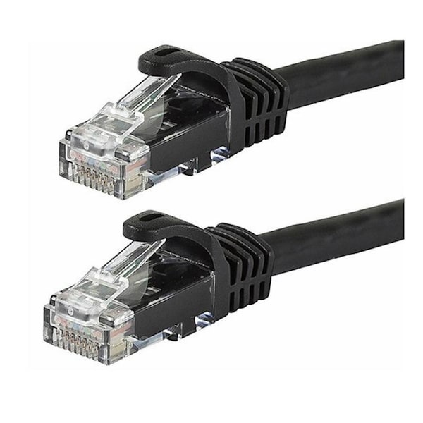 Astrotek CAT6 Cable 2m - Black Color Premium RJ45 Ethernet Network LAN UTP Patch Cord 26AWG CU Jacket