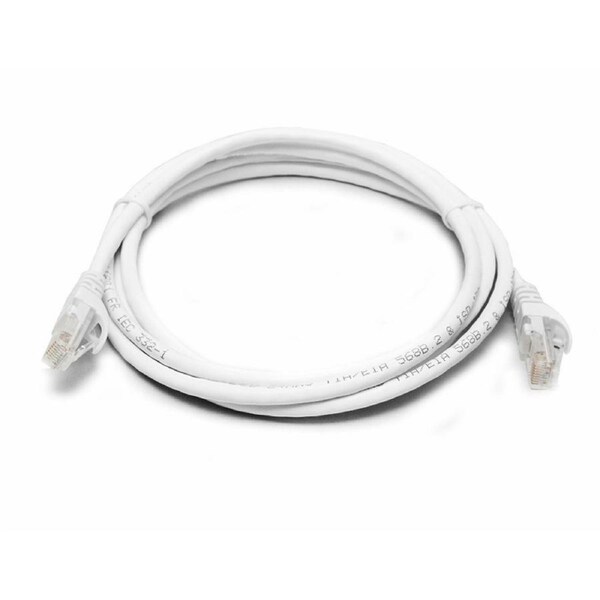 8Ware CAT6A Cable 1m - White Color RJ45 Ethernet Network LAN UTP Patch Cord Snagless