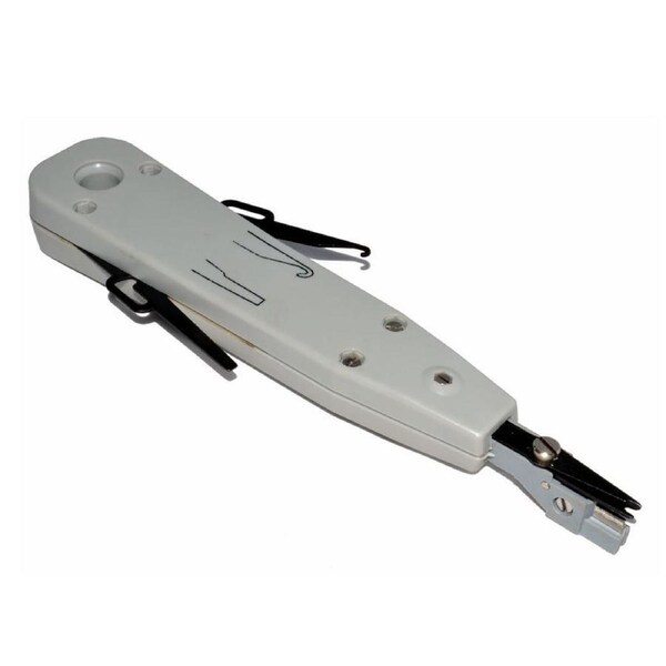 Astrotek Networking Punch Down Tool Multifunction Krone Type IDC/Network Wire Cat5 & Telephone Impact Terminal Insertion Grey Color
