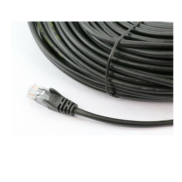 8Ware CAT6A Cable 20m - Black Color RJ45 Ethernet Network LAN UTP Patch Cord Snagless