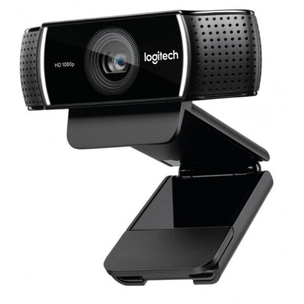 Logitech C922 Pro Stream Full HD Webcam 30fps at 1080p Autofocus Light Correction 2 Stereo Microphones 78 FoV 3mths XSplit License - VILT-C920 960-001