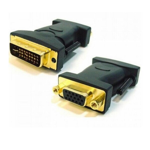 Astrotek DVI to VGA Adapter Converter 24+5 pins Male to 15 pins Female Gold Plated