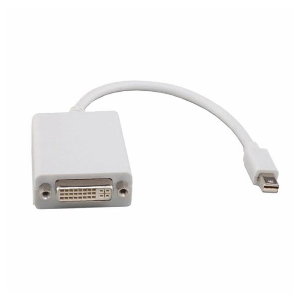 8Ware Mini DisplayPort DP 20-pin to DVI 24+5-pin 20cm Male to Female Adapter Cable