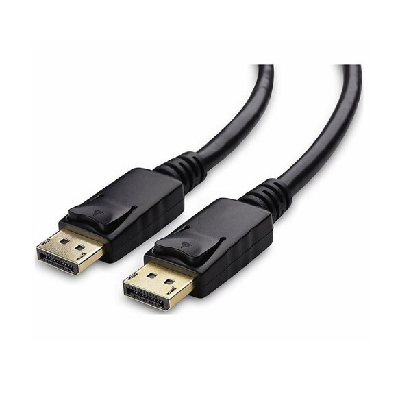 8Ware DisplayPort DP Cable 2m Male to Male 1.2V 30AWG Gold-Plated 4K High Speed Display Port Cable for Gaming Monitor Graphics Card TV PC Laptop