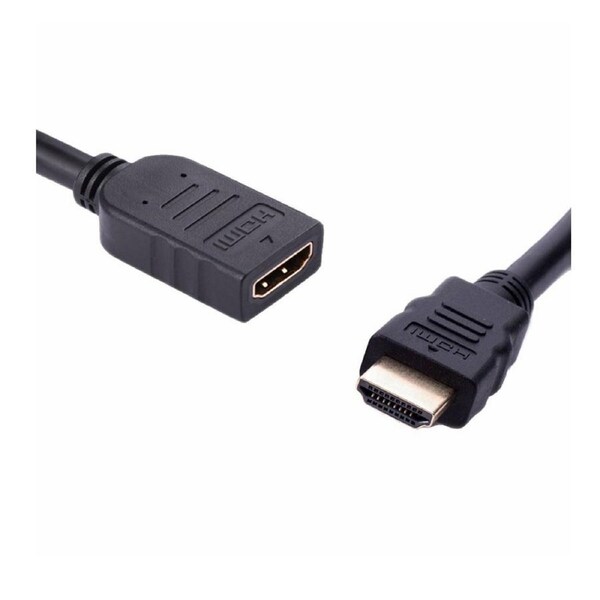 8Ware 2m HDMI Extension Cable Male to Female High Speed 4K*2K@30Hz 30AWG Extender Adapter PC Computer Smart Set-Top Box DVD Player PS3/4 TV Projector